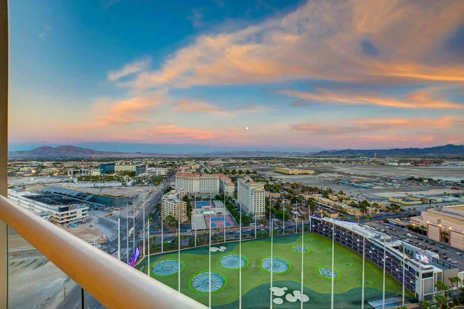 Eleve At The Signature Balcony Sphere View Las Vegas USA