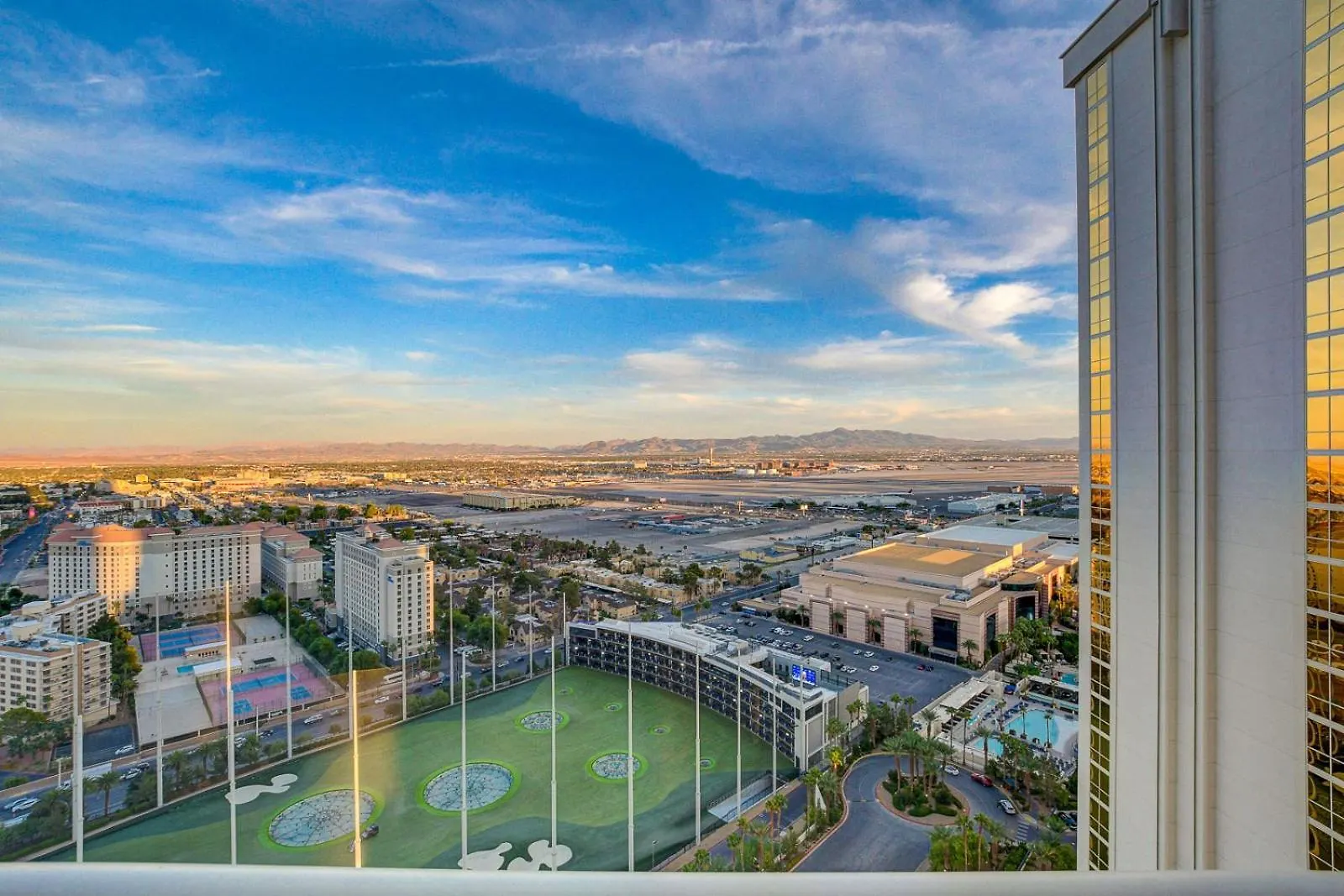 Eleve At The Signature Balcony Sphere View Las Vegas USA